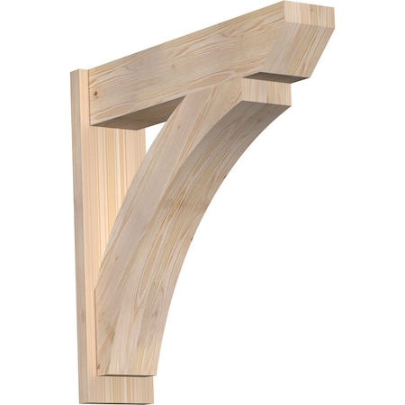 Ekena Millwork Thorton Slat Smooth Outlooker, Douglas Fir, 7 1/2"W x 32"D x 32"H OUT08X32X32THR06SDF